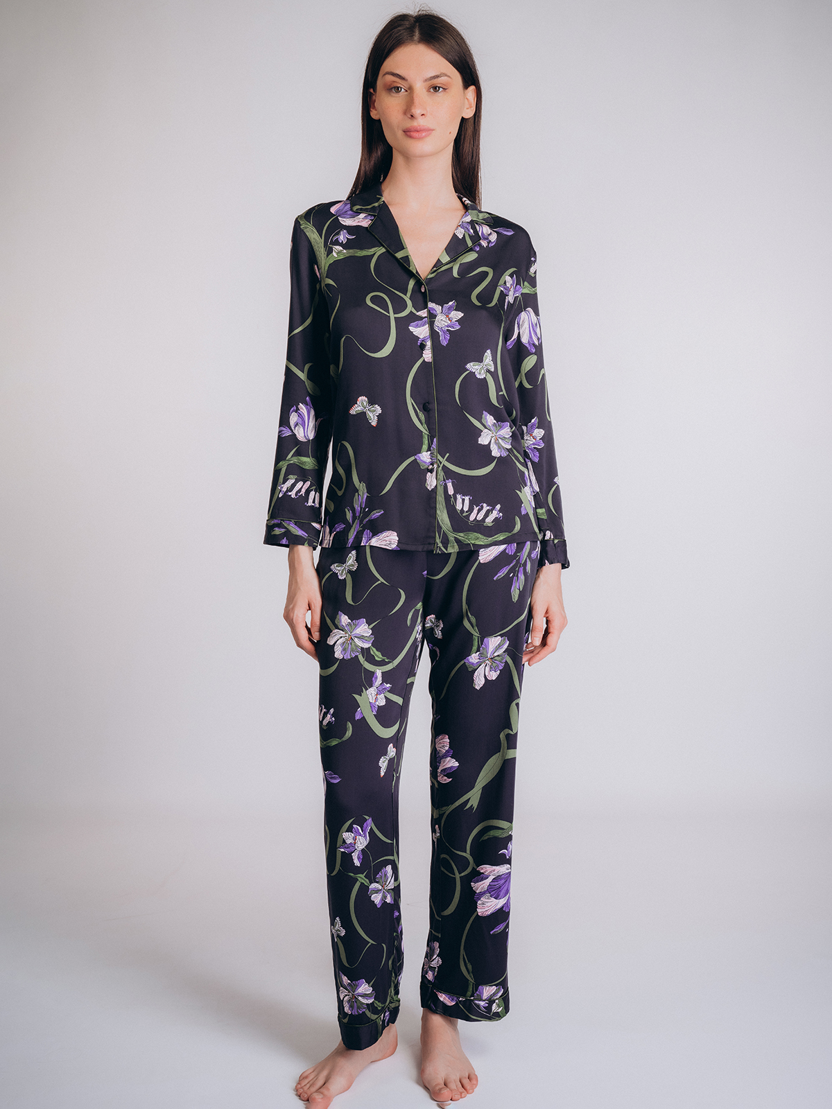 Женская пижама с цветочным узором (Арт. 5123TCC)