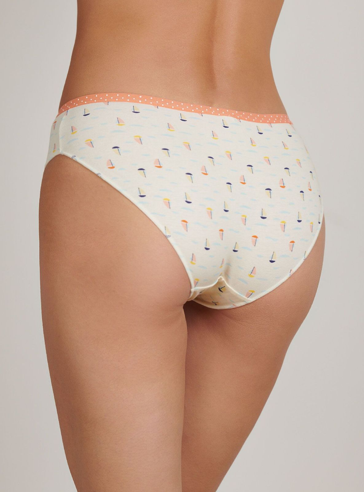 Трусы слипы из хлопка Indefini (Арт.111000-2225LUB)