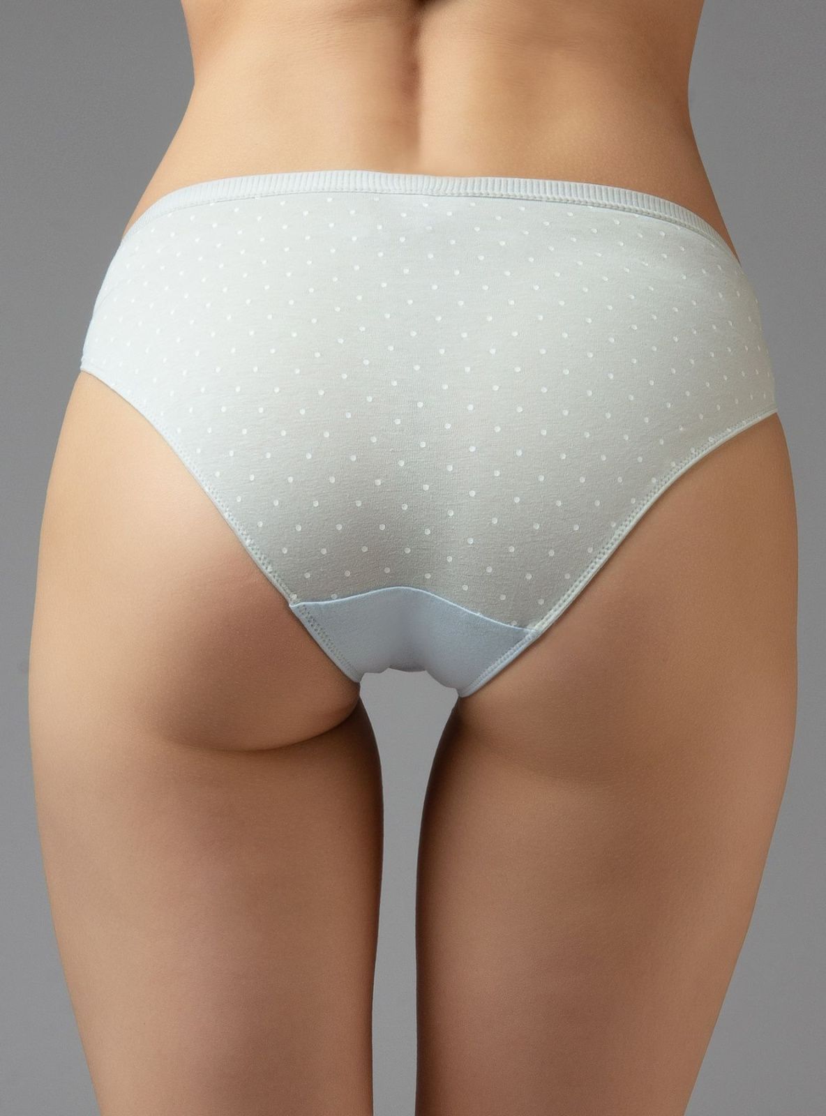 Трусы слипы из хлопка Indefini (Арт.121000-2259LUF)