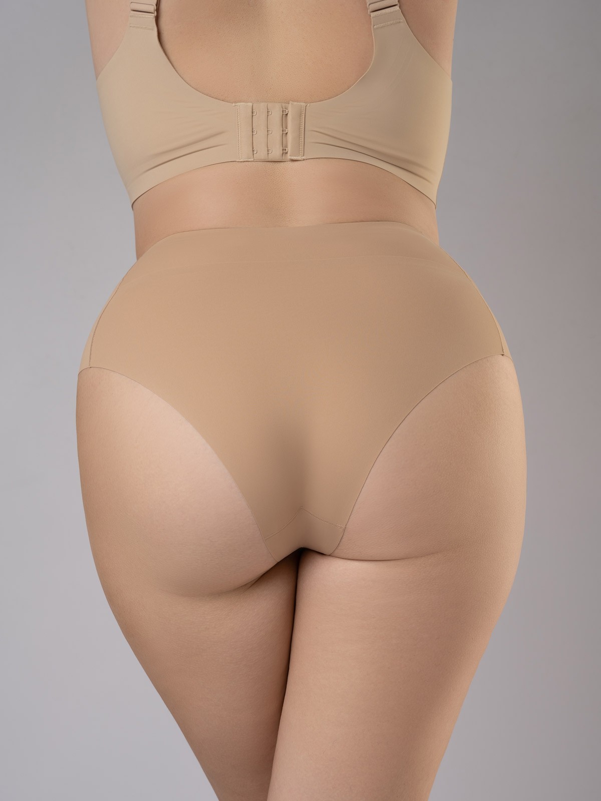 Бесшовные трусы слипы с высокой талией Indefini (Арт. 4171WGV)