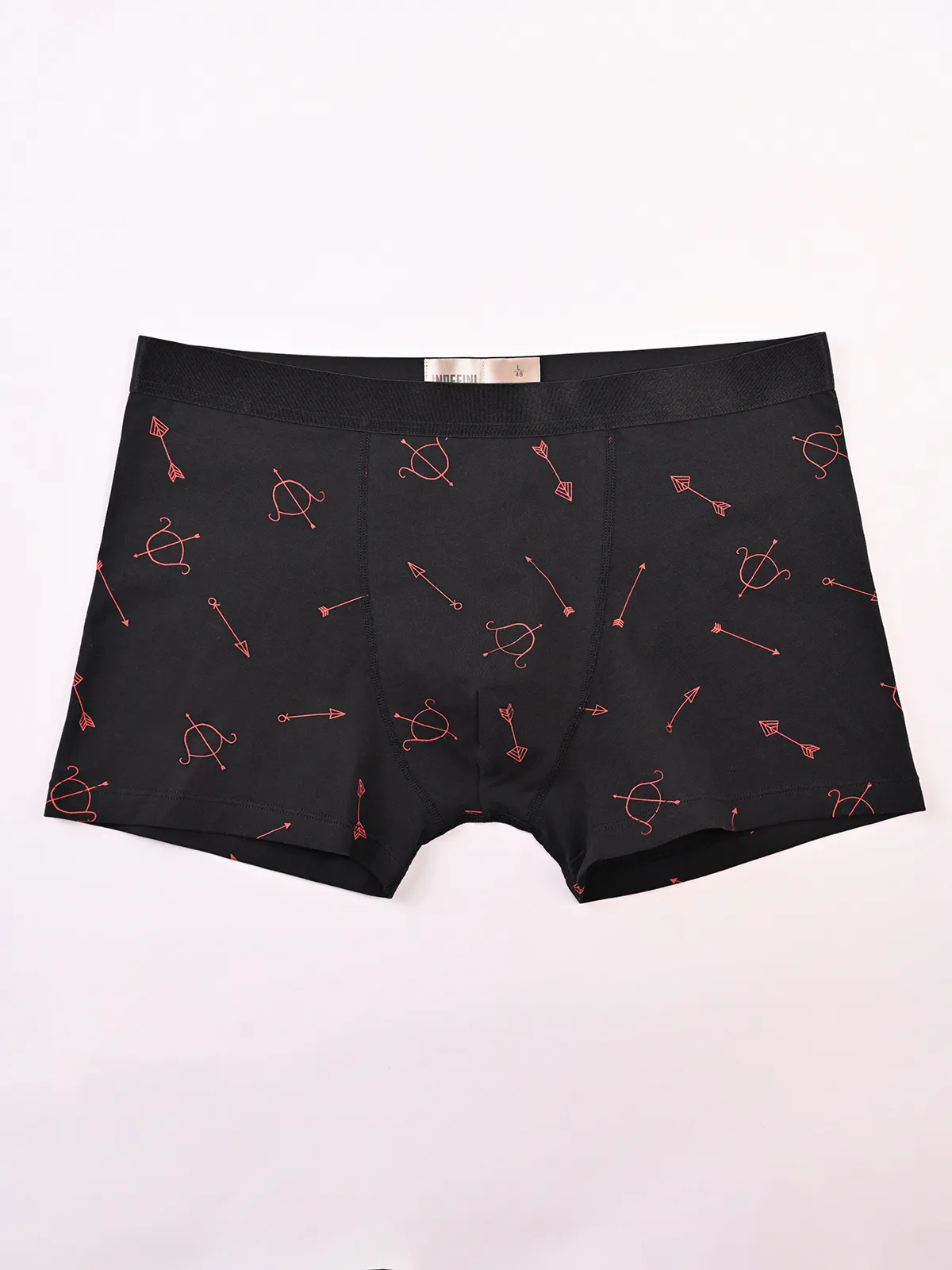 Трусы боксеры из хлопка с принтом (Арт. 5096MUF)