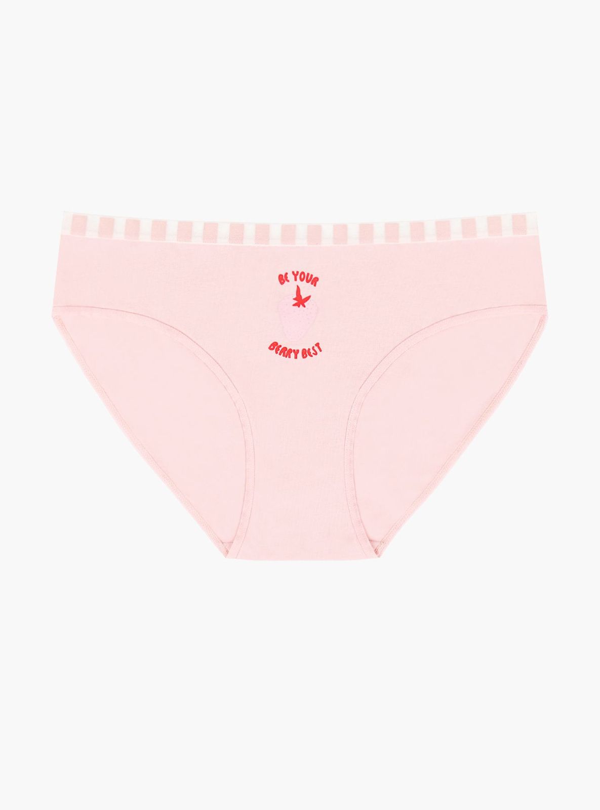 Трусы слипы из бамбука розовые Indefini (Арт.124000-2217LUF)