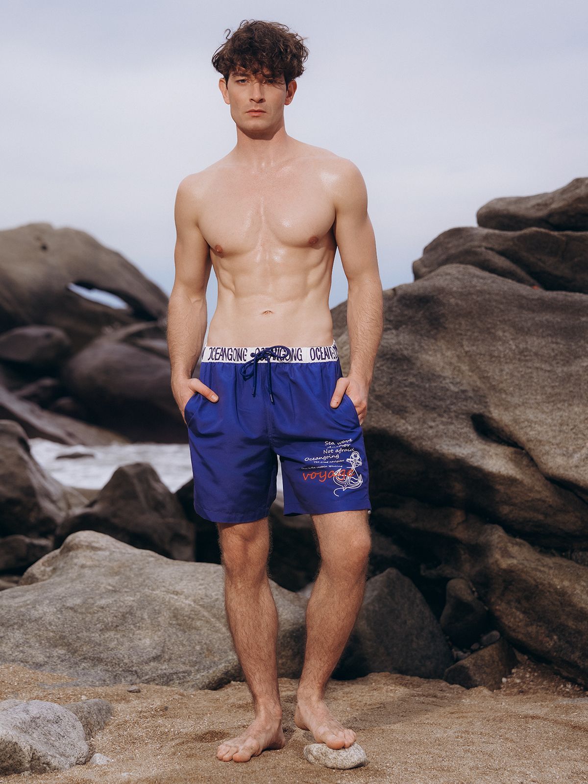 Пляжные шорты Indefini (Арт. 5046YMS)