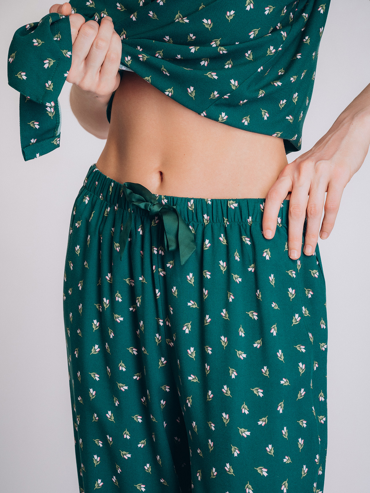 Женская пижама зеленая (Арт. 5133TBC)