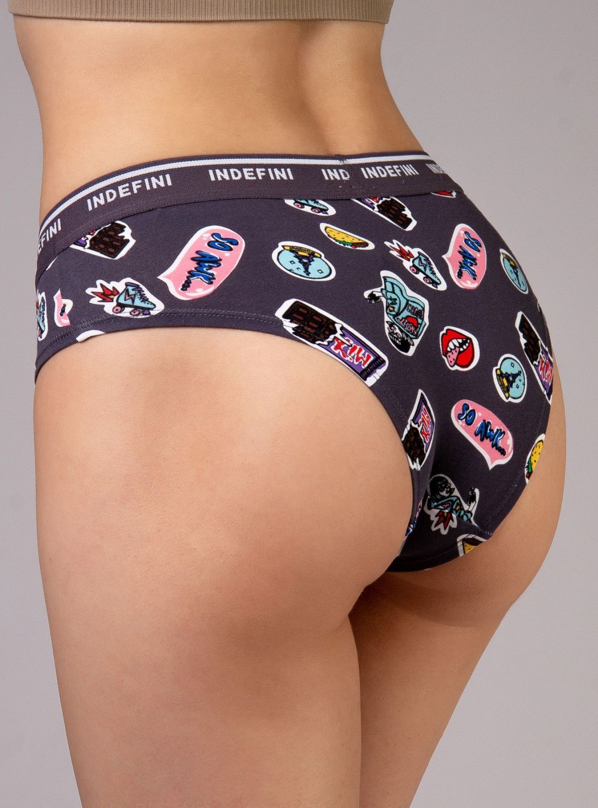 Бразилиана трусы из хлопка Indefini (Арт.121000-2311LUF)