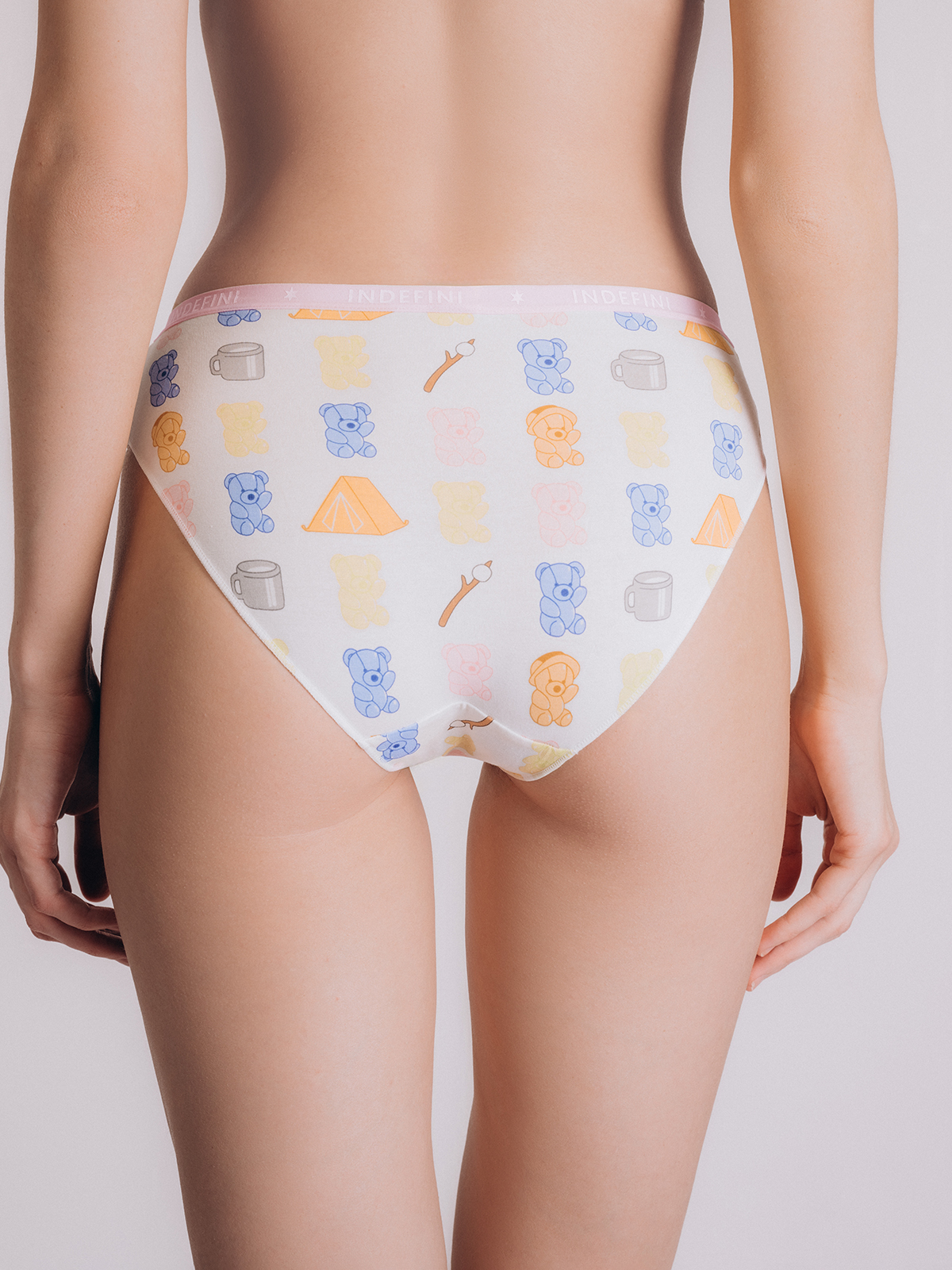 Трусы слипы из хлопка Indefini (Арт. 3332LUF)