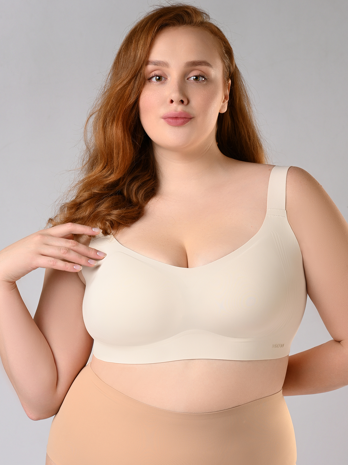 Бесшовный бюстгальтер-топ с поддержкой Indefini (Арт. 3105WXY)