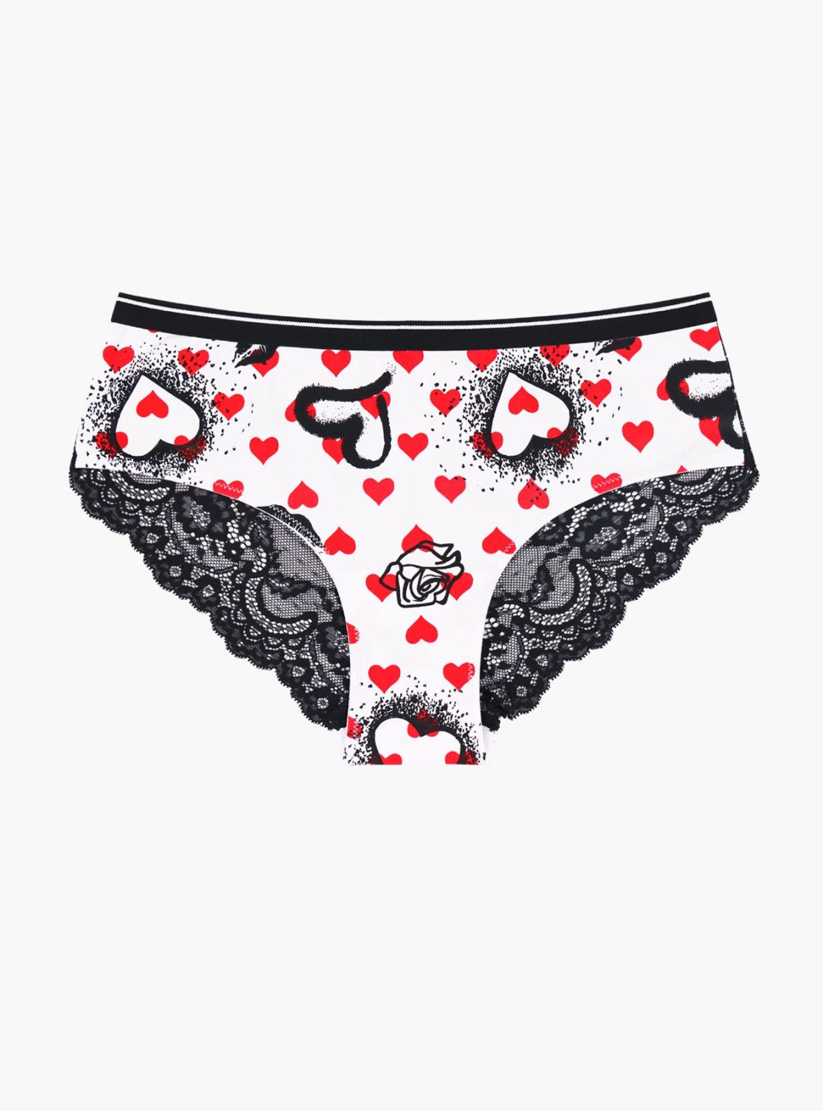 Трусы бразилиана из хлопка Indefini (Арт.141000-2313LUS)