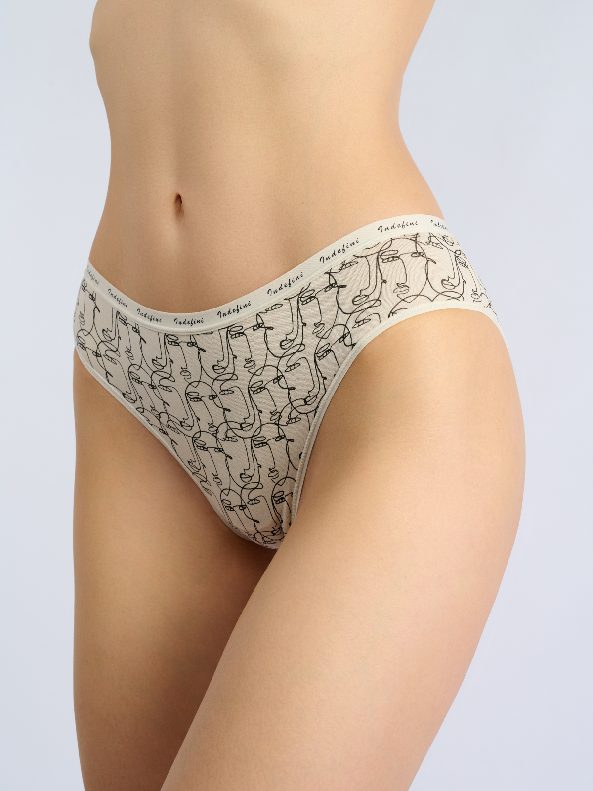 Трусы слипы из хлопка Indefini (Арт. 5105LUF)