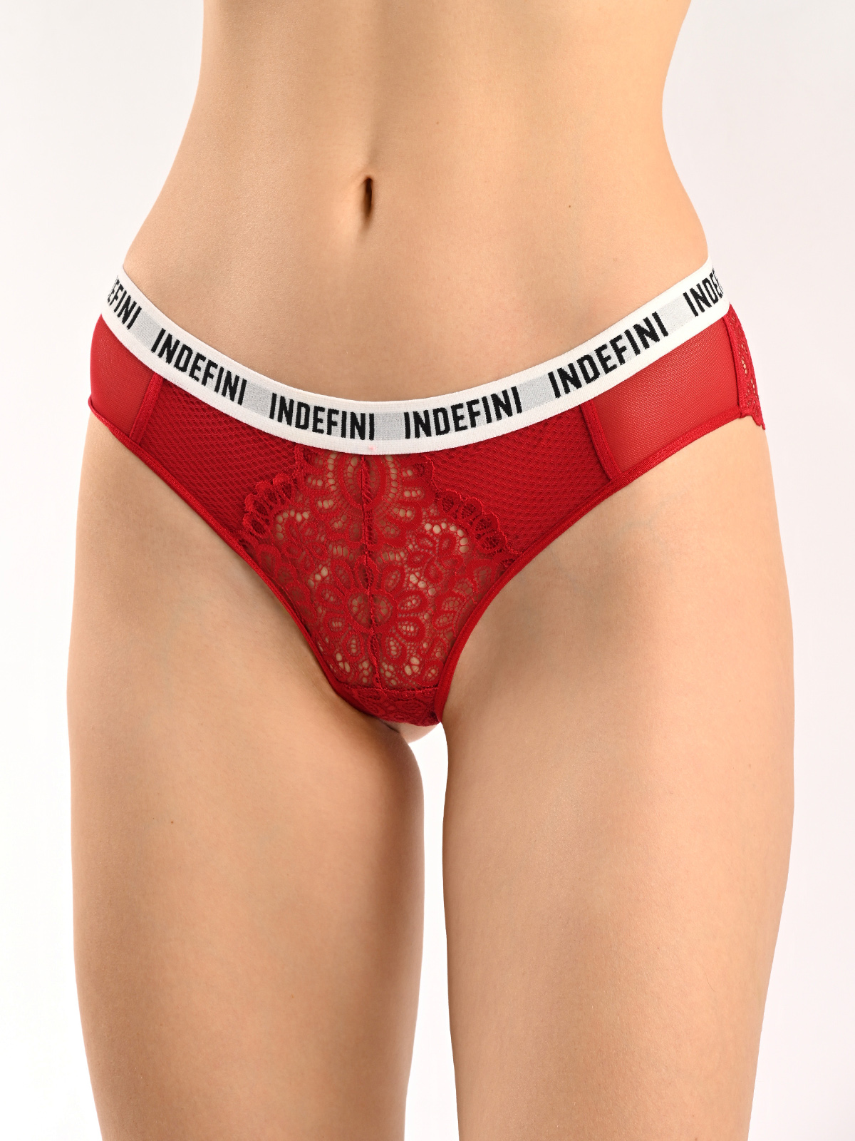 Бразилиана кружевные трусы Indefini (Арт. 0182WUV)