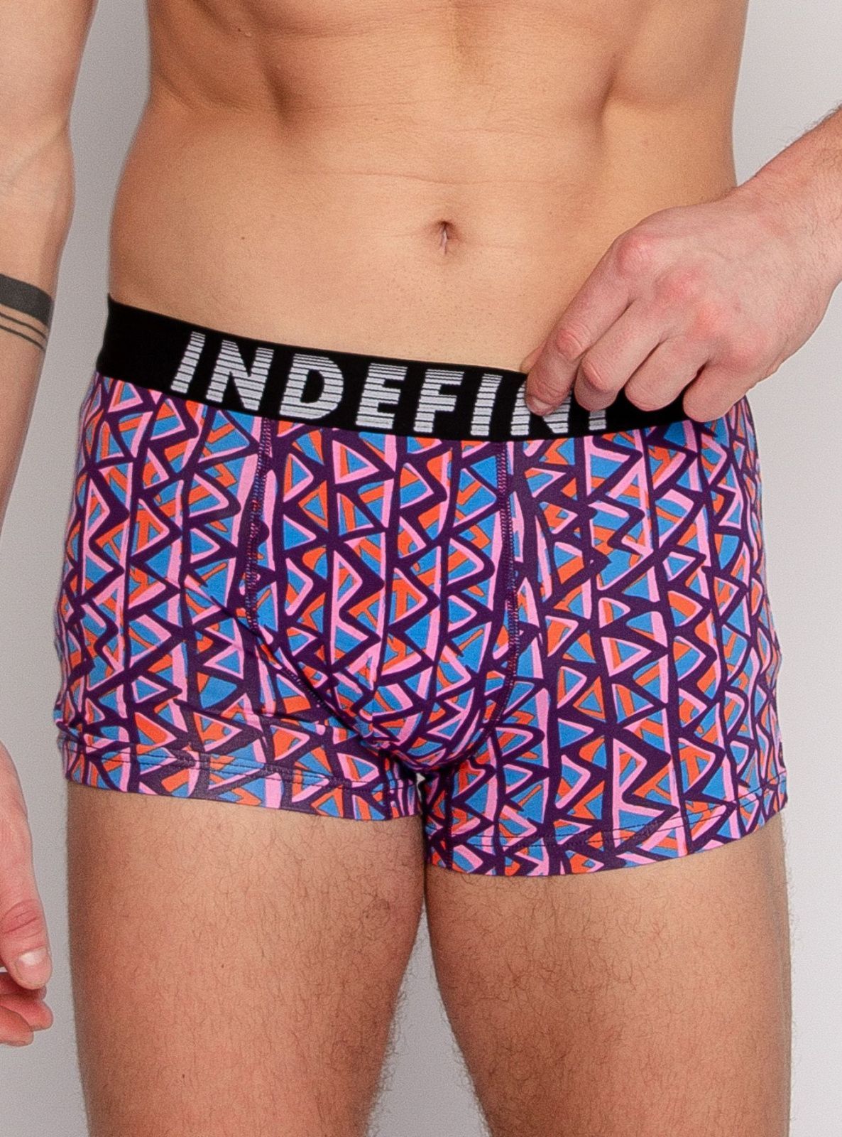 Трусы боксеры из хлопка Indefini (Арт. 2038MUF)