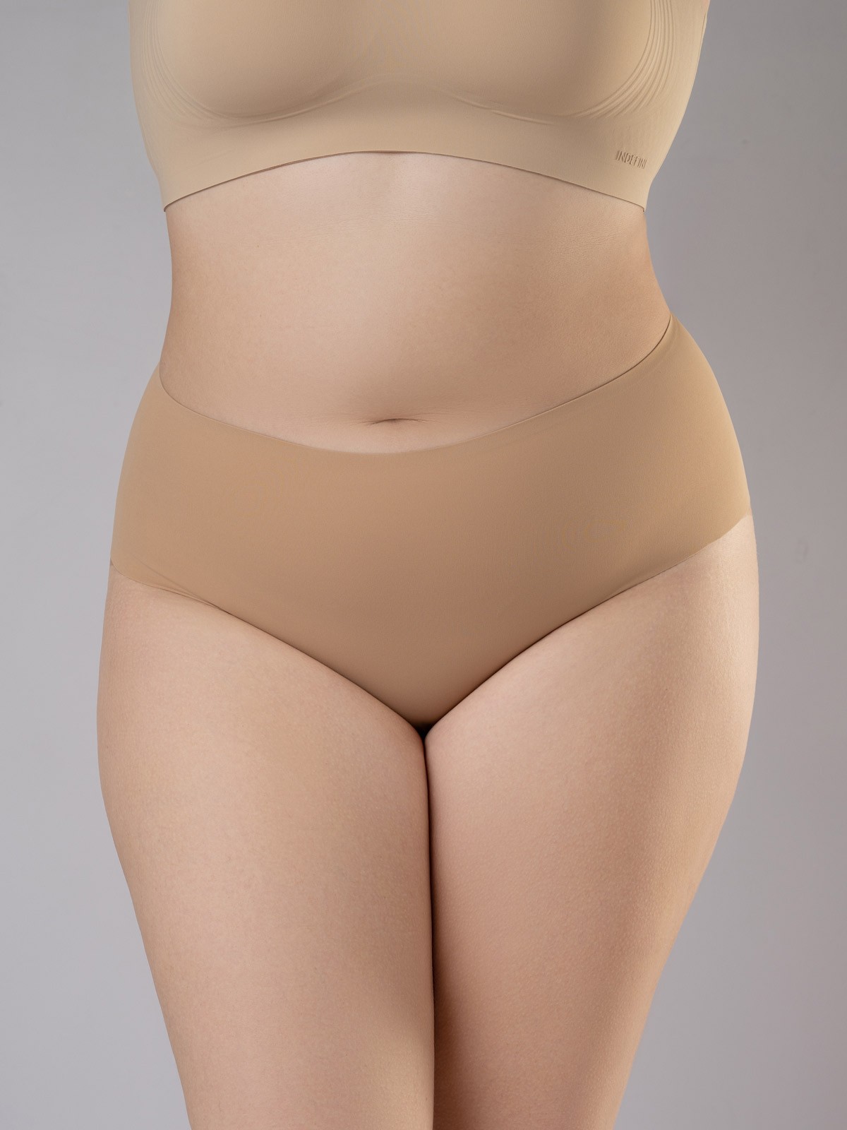 Бесшовные трусы слипы с высокой талией Indefini (Арт. 4171WGV)
