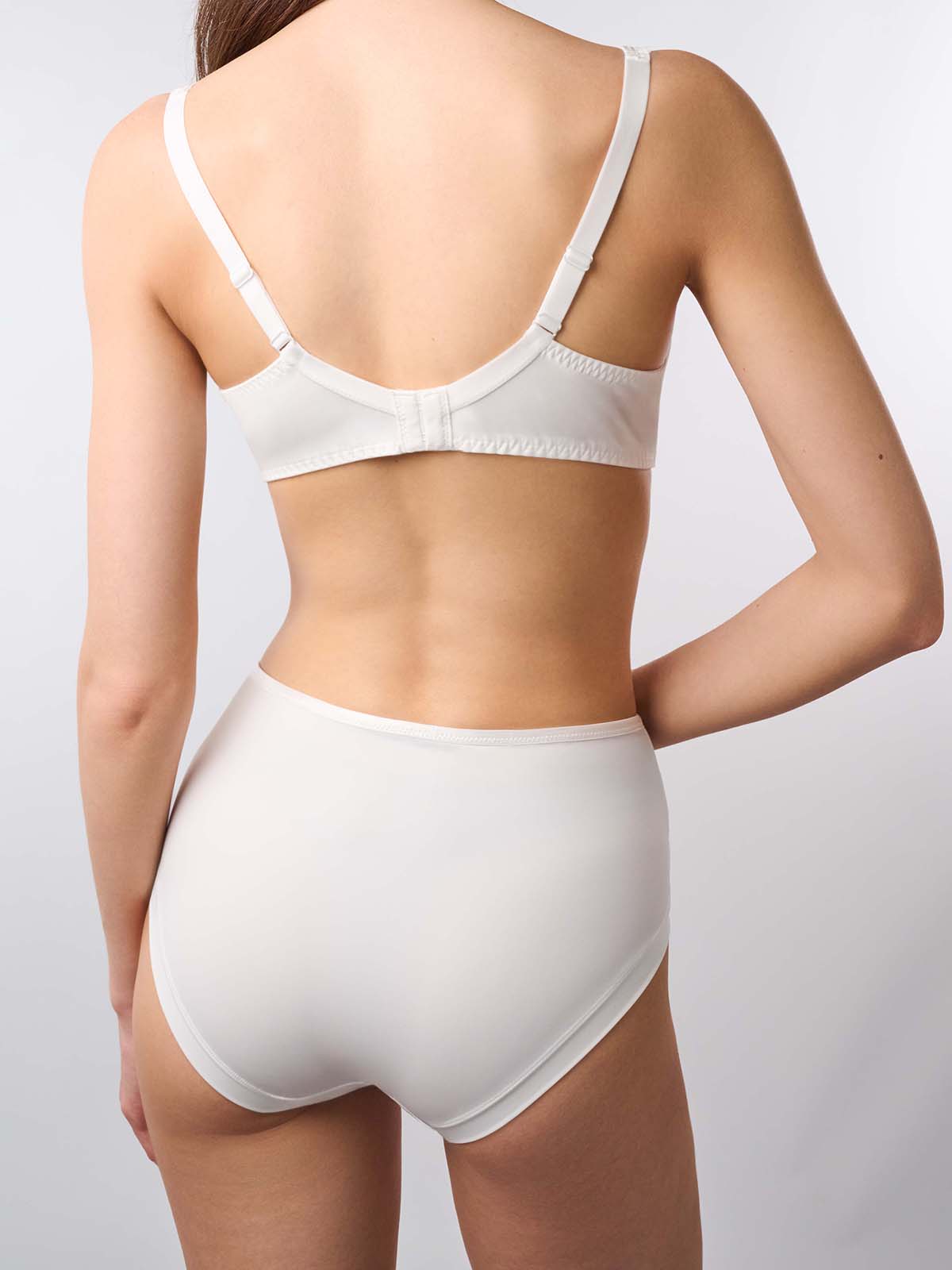 Женские кружевные трусы с высокой посадкой (Арт. 5107WUV), состав - , цвет Белый