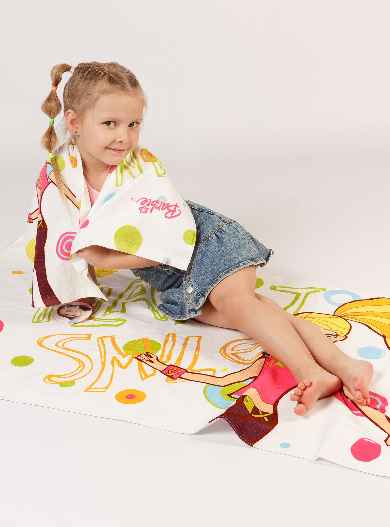 Детское полотенце для ванной 33*79 ( Арт. MJ005)