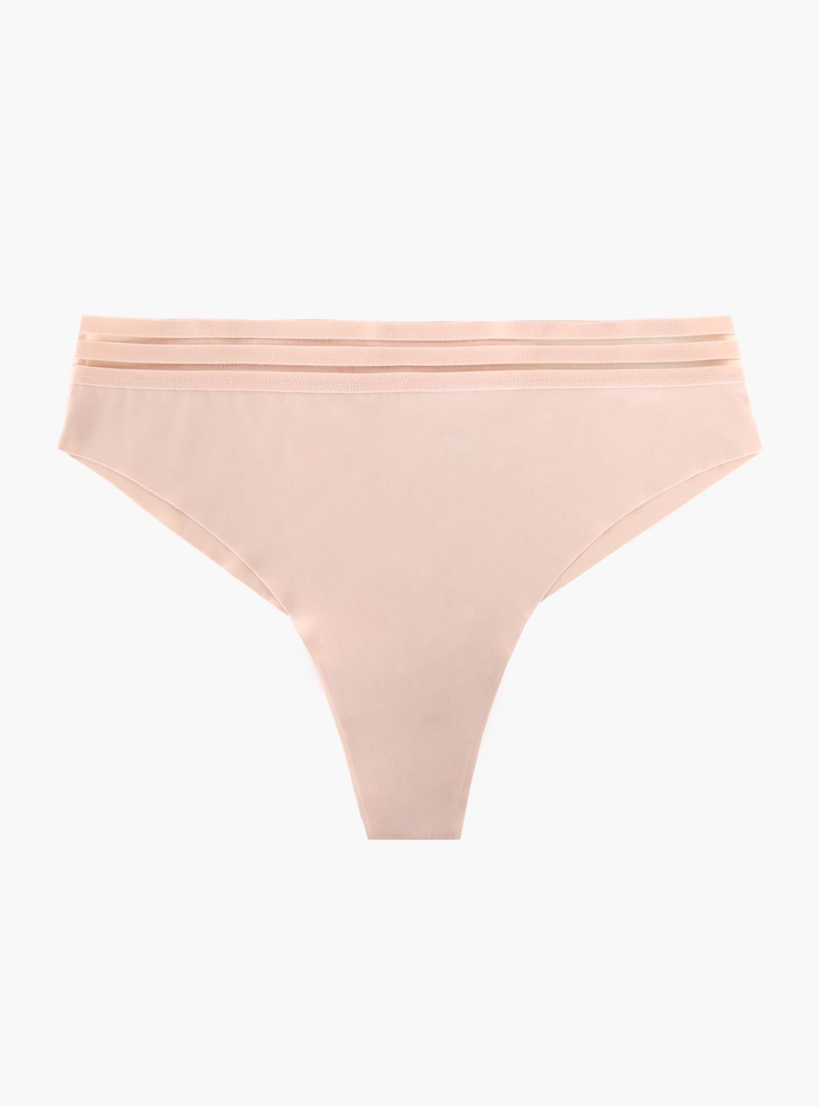 Трусы стринги бежевые Indefini (Арт.249000-1255LDS)