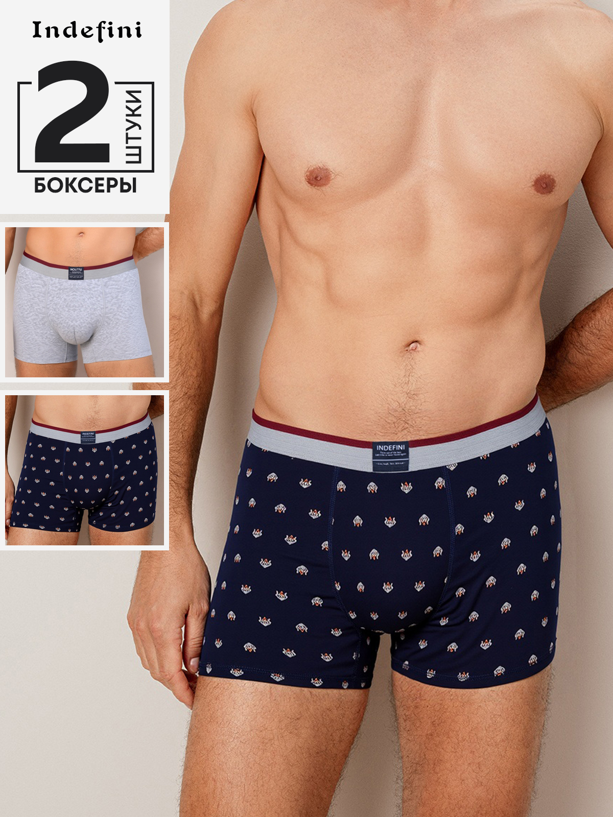 Набор боксеров Indefini (Арт. 5012MUGZ)