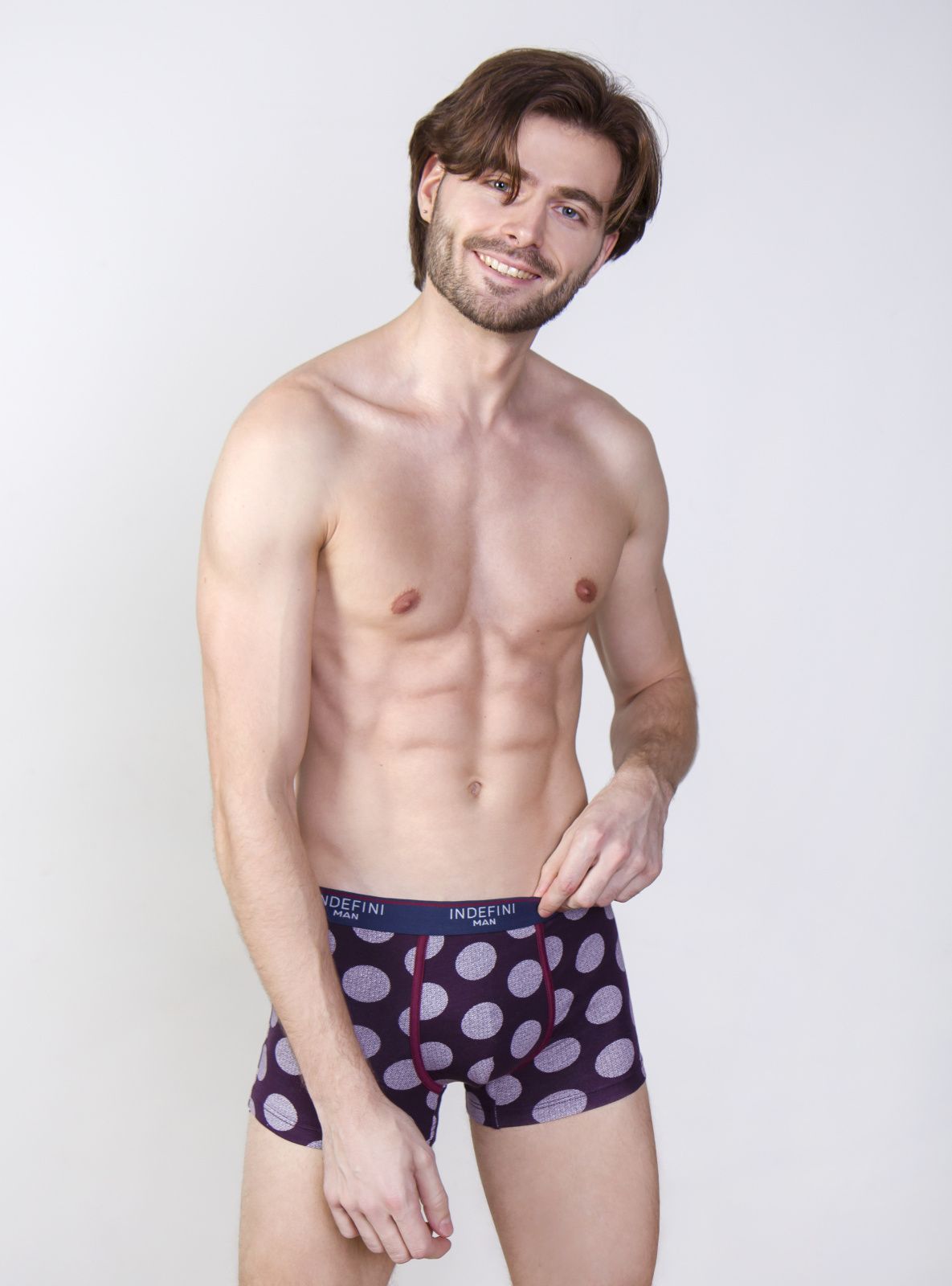 Мужские боксеры хлопковые Indefini (Арт.621000-0255MUG)
