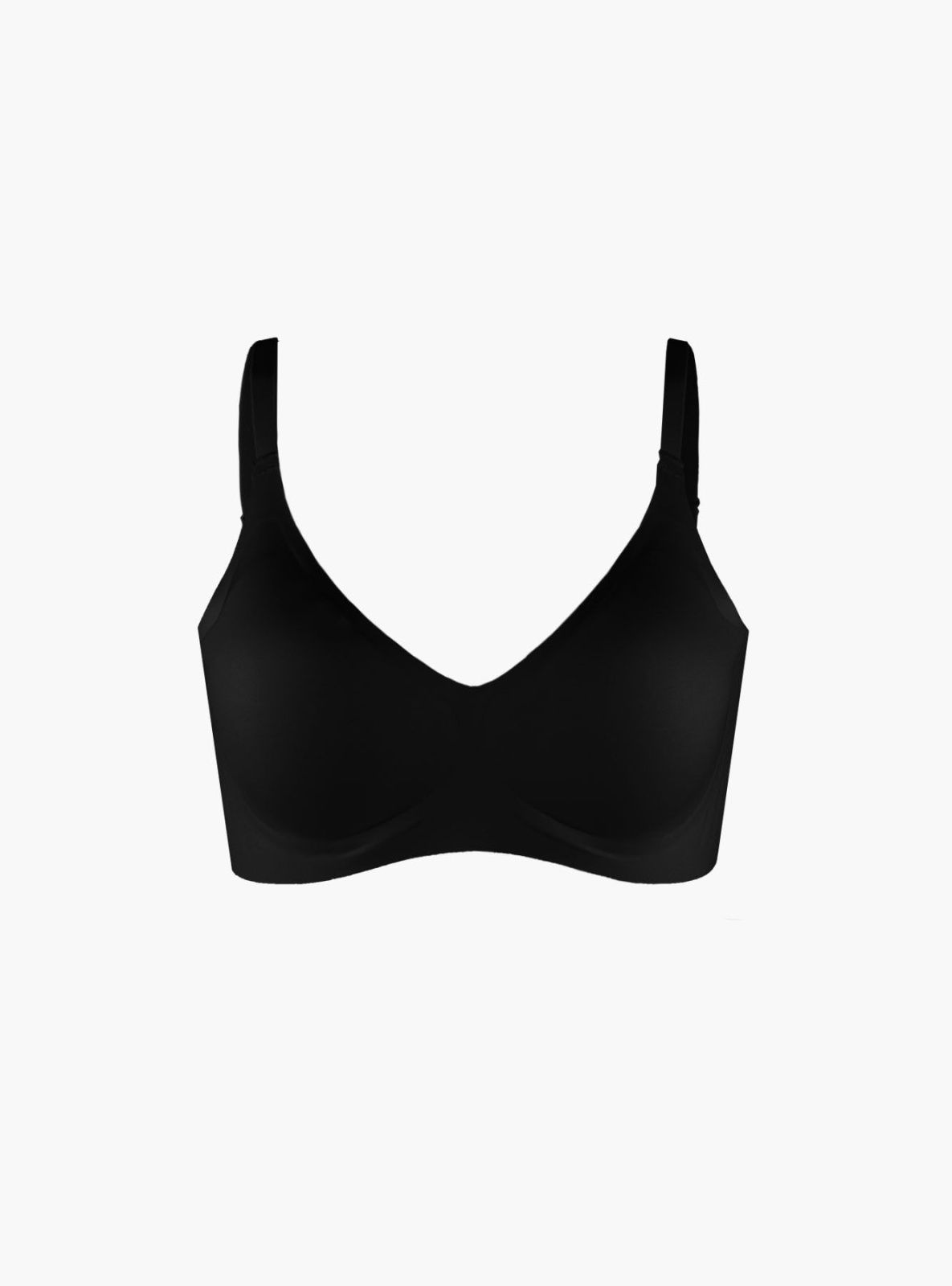 Бесшовный бюстгальтер без косточек черный (Арт. 3078WXY)