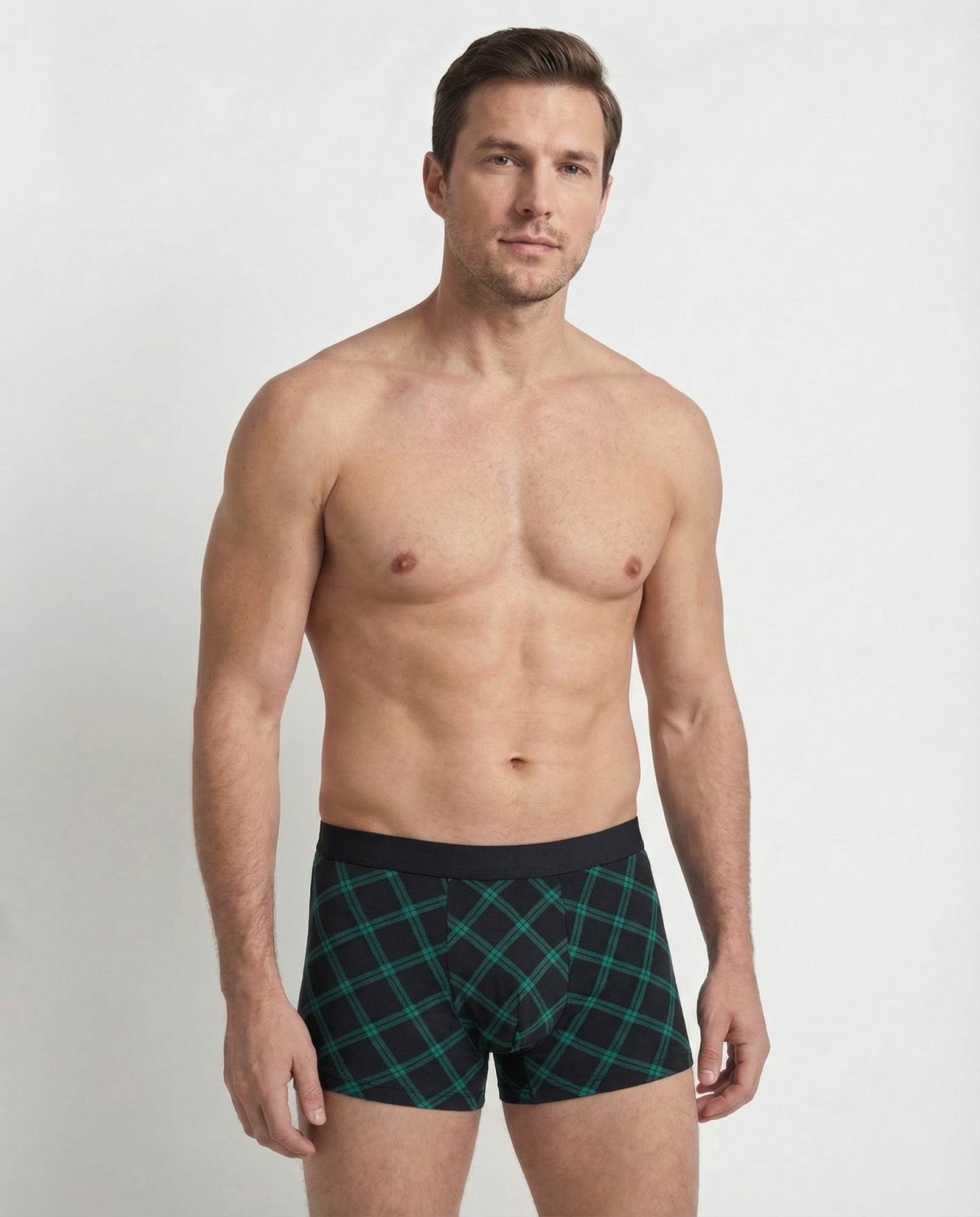 Боксеры в клетку из хлопка (Арт. 5098MUF)